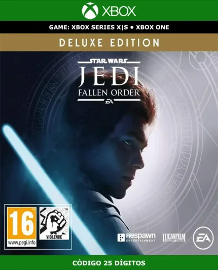 Star Wars Jedi: Fallen Order Deluxe Edition | XBOX | Código 25 Dígitos