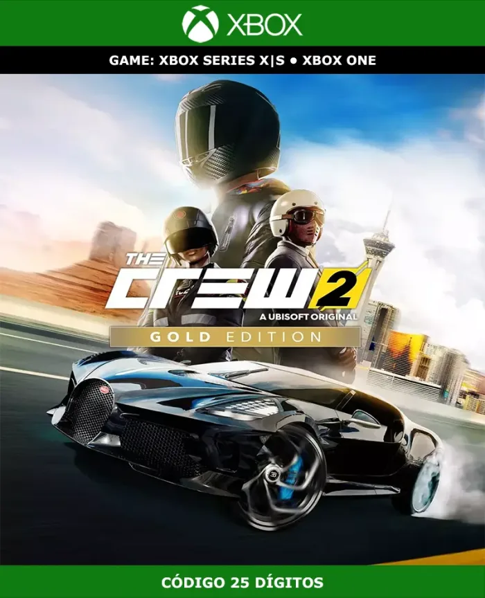 The Crew 2 Gold Edition | XBOX | Código 25 Dígitos