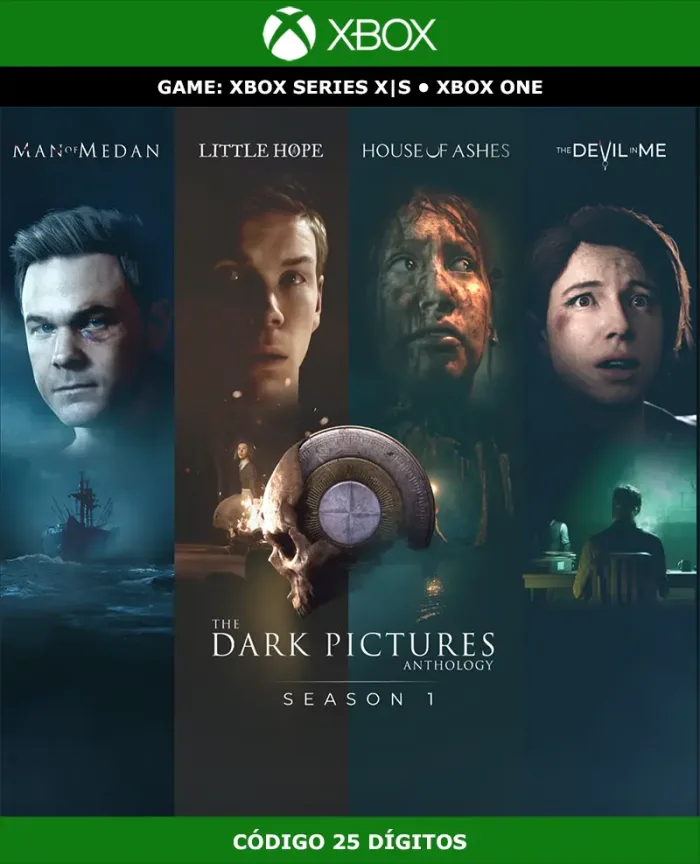The Dark Pictures Anthology - Season One | XBOX | Código 25 Dígitos