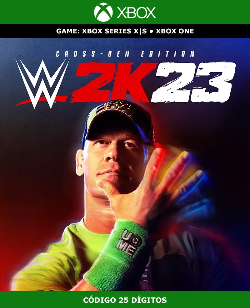 WWE 2K23 Cross-Gen Edition | XBOX | Código 25 Dígitos