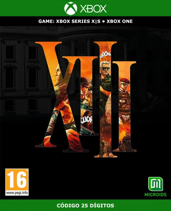 XIII | XBOX | Código 25 Dígitos