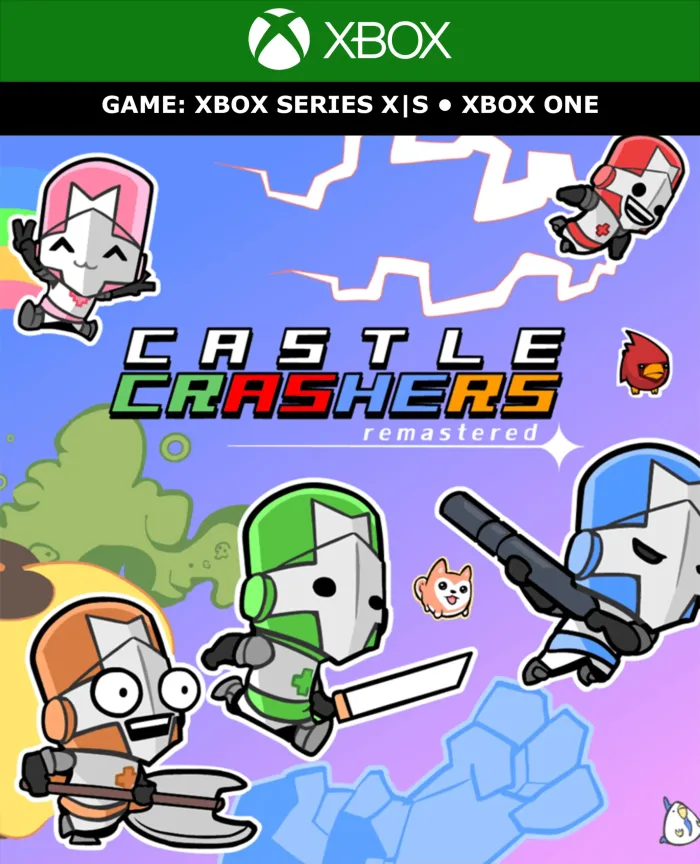 Castle Crashers: Remastered | XBOX | Código 25 Dígitos