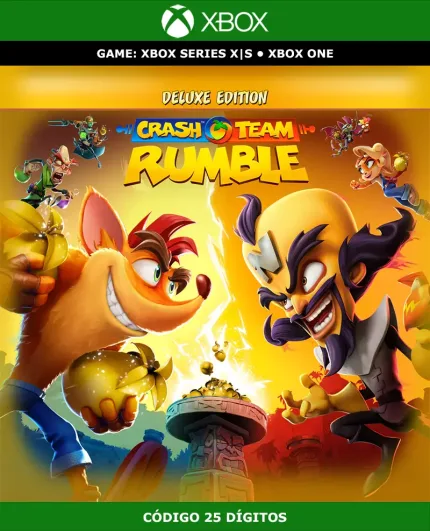 Crash Team Rumble Deluxe Edition | XBOX | Código 25 Dígitos
