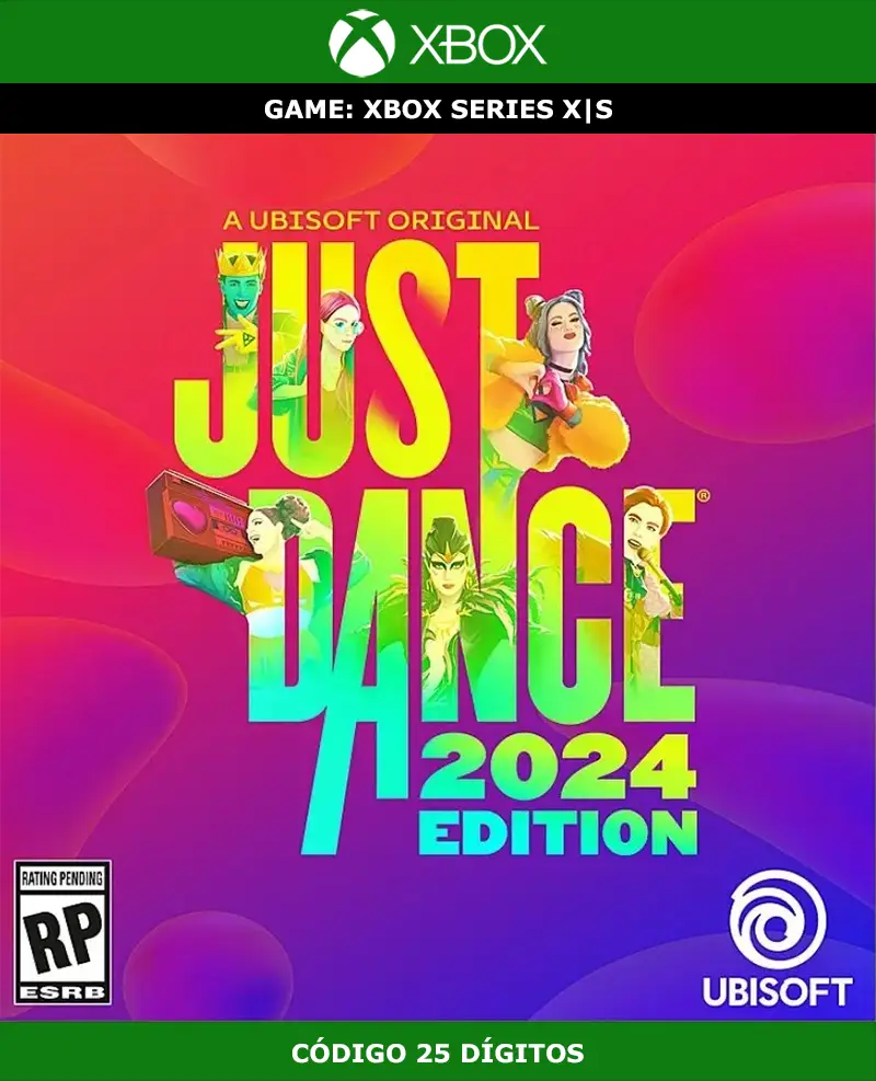 Just Dance 2024 Edition | Xbox Series X|S | Código 25 Dígitos