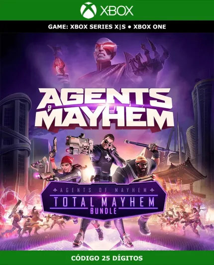 Agents of Mayhem - Total Mayhem Bundle | Xbox | Código 25 Dígitos