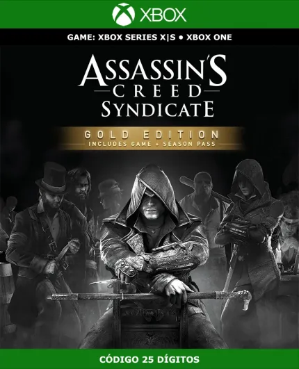 Assassin's Creed: Syndicate Gold Edition | Xbox | Código 25 Dígitos