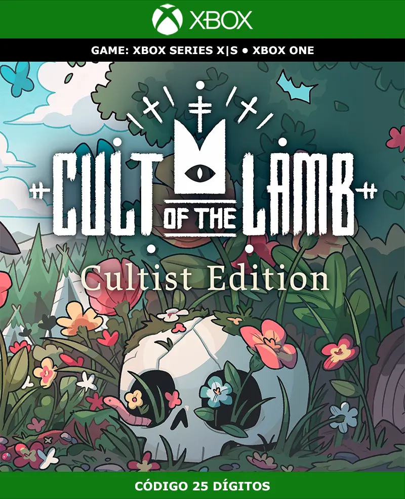 Cult of the Lamb: Cultist Edition | Xbox | Código 25 Dígitos