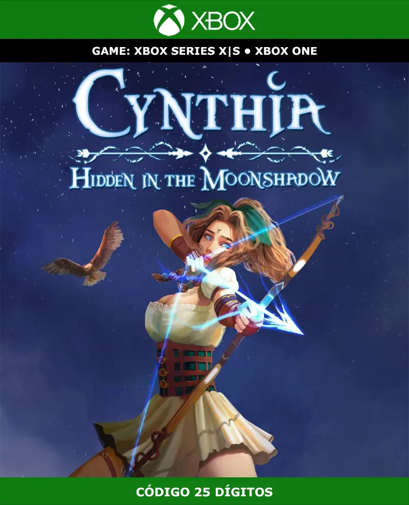 Cynthia: Hidden in the Moonshadow | XBOX | Código 25 Dígitos