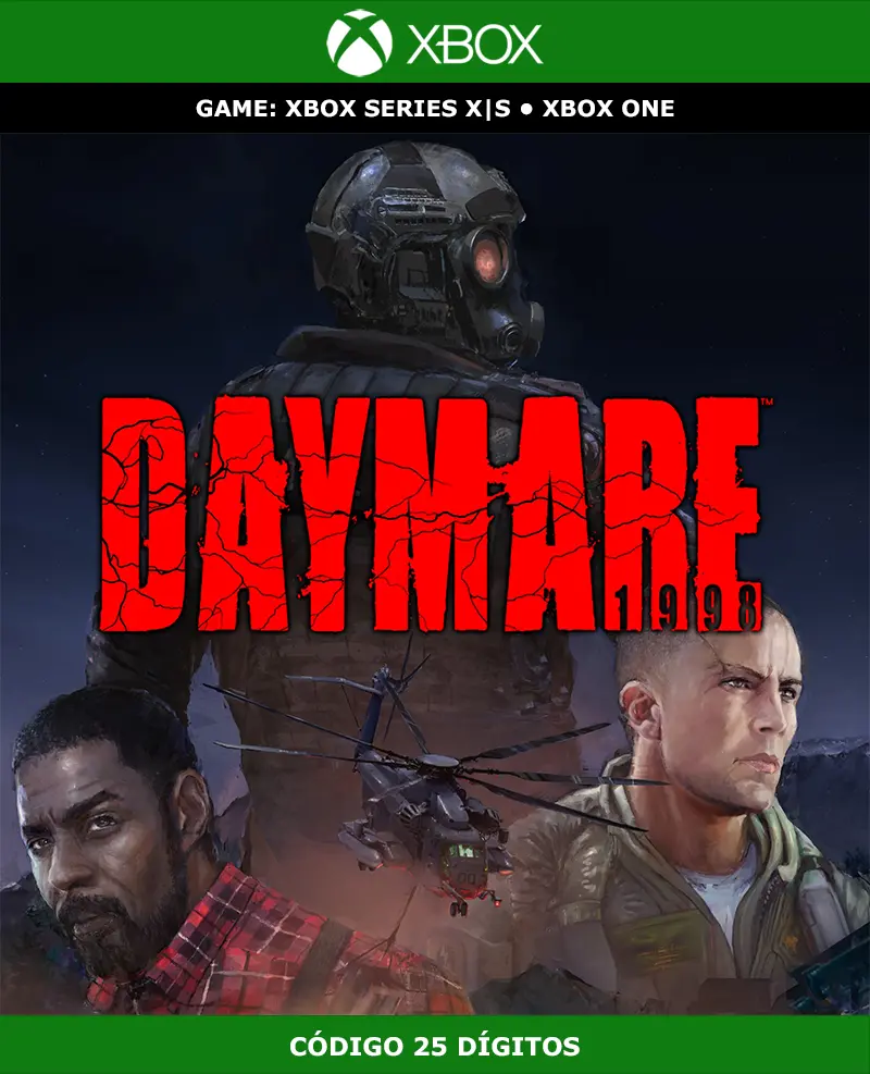 Daymare 1998 | XBOX | Código 25 Dígitos