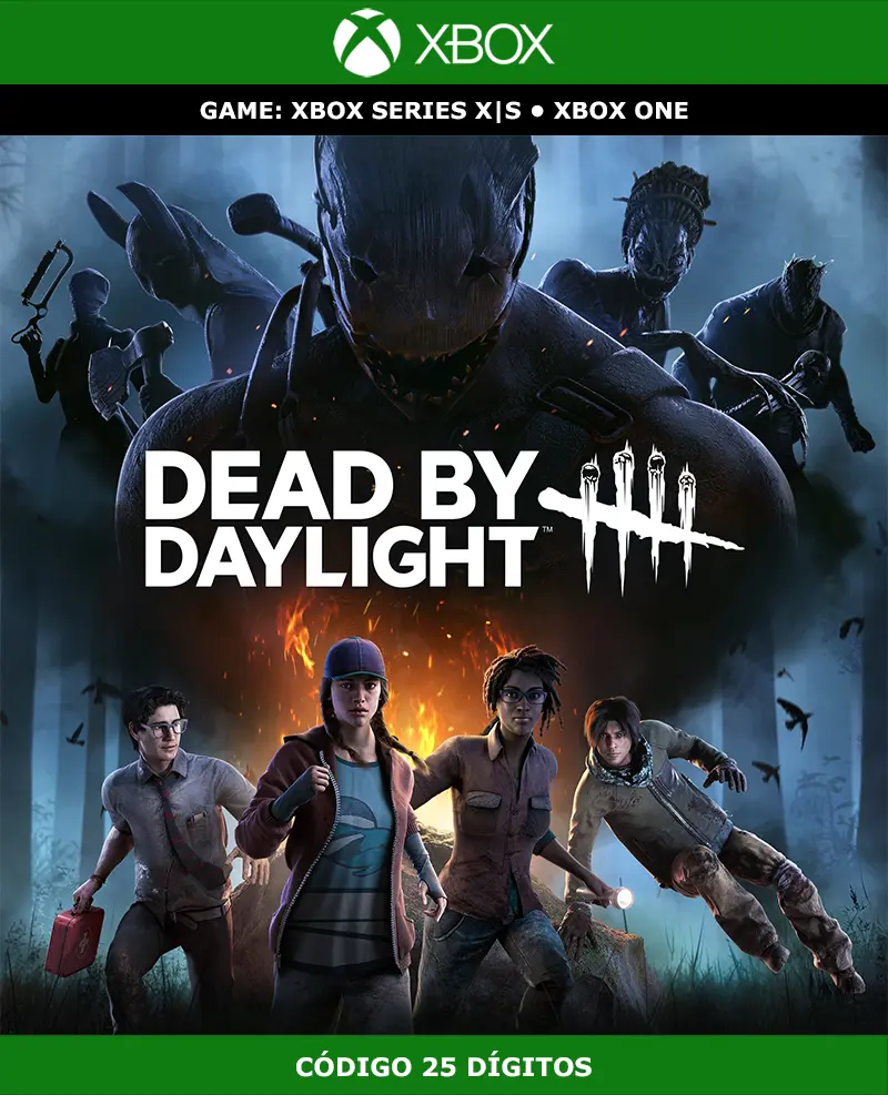 Dead by Daylight | Xbox | Código 25 Dígitos
