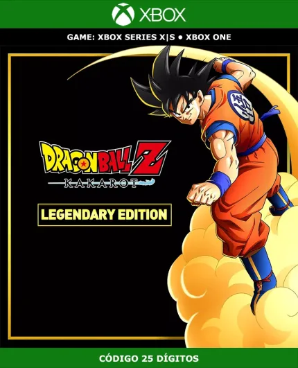 Dragon Ball Z: Kakarot Legendary Edition | Xbox | Código 25 Dígitos