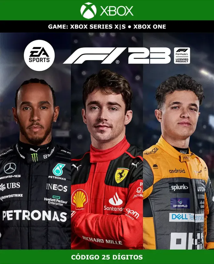 F1 23 | XBOX | Código 25 Dígitos
