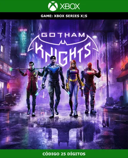 Gotham Knights | Xbox Series X|S | Código 25 Dígitos