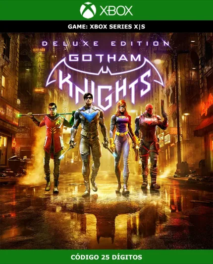 Gotham Knights: Deluxe Editon | Xbox Series X|S | Código 25 Dígitos