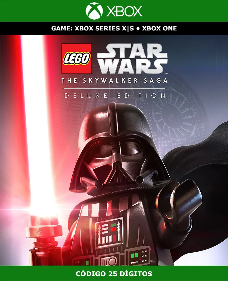 LEGO Star Wars: The Skywalker Saga Deluxe Edition | Xbox | Código 25 Dígitos