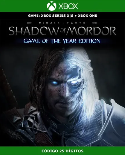 Middle-earth: Shadow of Mordor GOTY | Xbox | Código 25 Dígitos