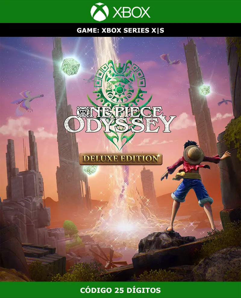 One Piece Odyssey Deluxe Edition | Xbox Series X/S | Código 25 Dígitos