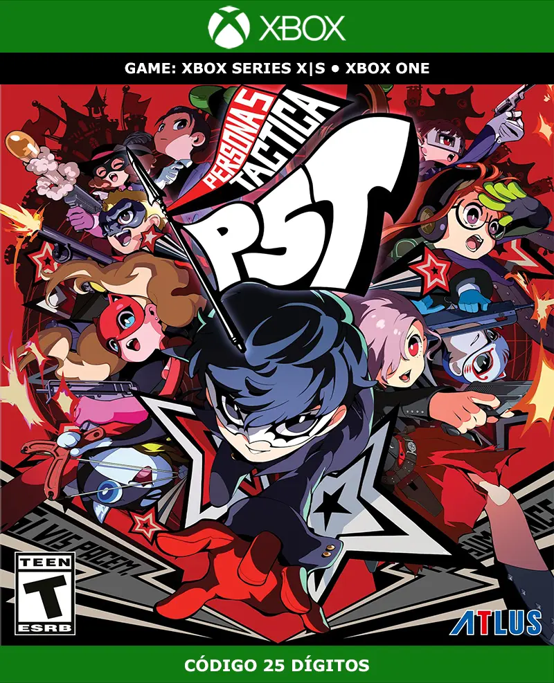Persona 5 Tactica | XBOX | Código 25 Dígitos