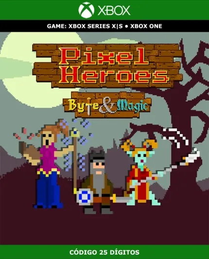 Pixel Heroes: Byte & Magic | Xbox | Código 25 Dígitos