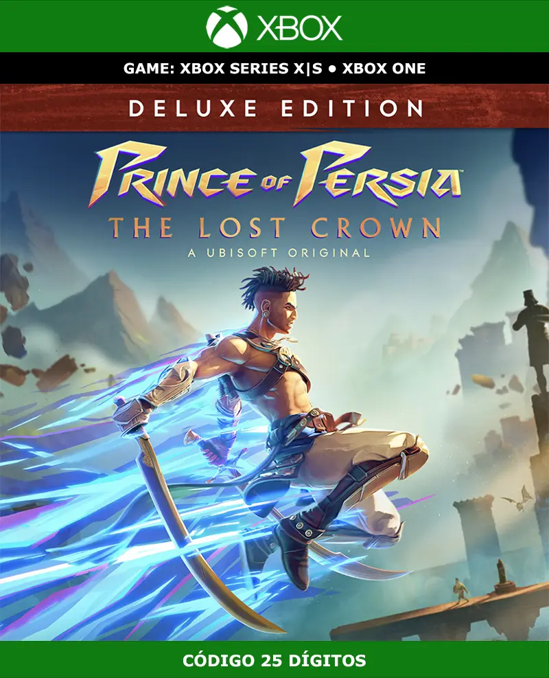 Prince of Persia The Lost Crown Deluxe Edition | XBOX | Código 25 Dígitos