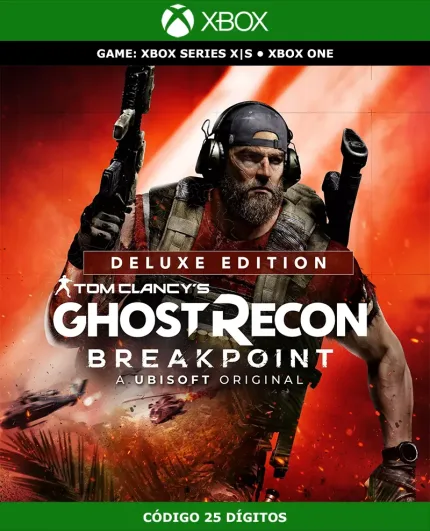 Tom Clancy's Ghost Recon: Breakpoint Deluxe Edition | Xbox | Código 25 Dígitos