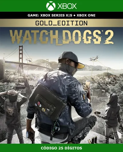 Watch Dogs 2 Gold Edition | Xbox | Código 25 Dígitos