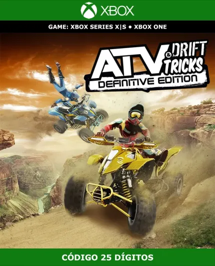 ATV Drift & Tricks Definitive Edition | Xbox | Código 25 Dígitos