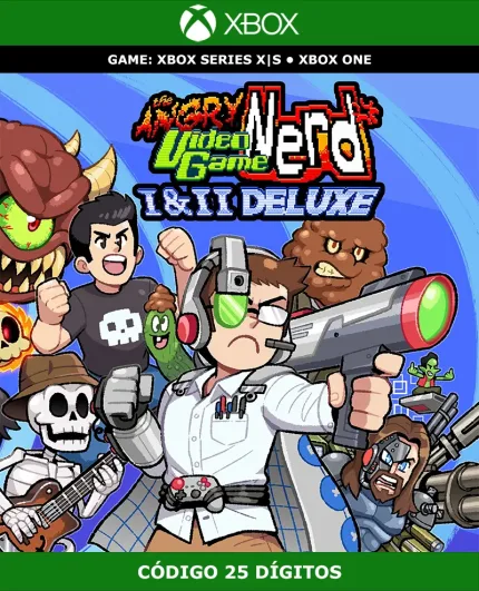 Angry Video Game Nerd I & II Deluxe | Xbox | Código 25 Dígitos