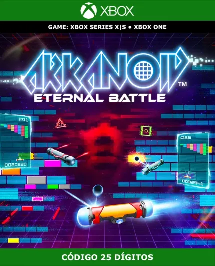 Arkanoid: Eternal Battle | Xbox | Código 25 Dígitos