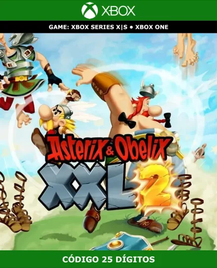 Asterix & Obelix XXL 2 | Xbox | Código 25 Dígitos