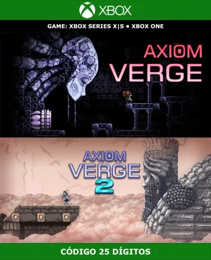 Axiom Verge - 1 + 2 Bundle | Xbox | Código 25 Dígitos