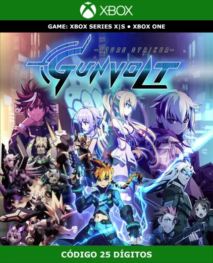Azure Striker GUNVOLT | Xbox | Código 25 Dígitos