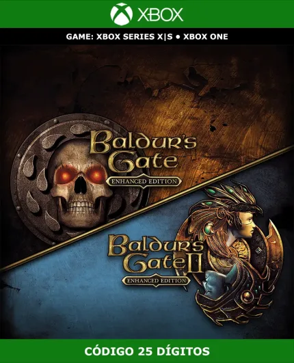 Baldur's Gate and Baldur's Gate II: Enhanced Editions | Xbox | Código 25 Dígitos