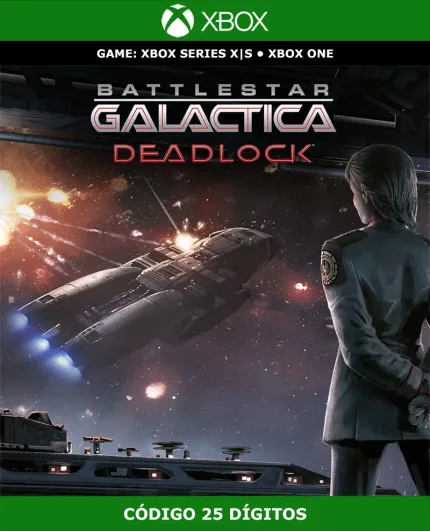 Battlestar Galactica Deadlock | Xbox | Código 25 Dígitos