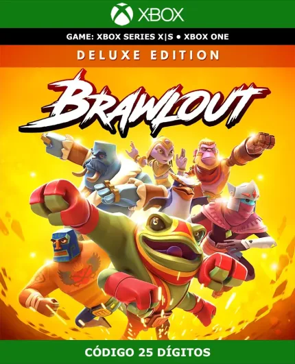 Brawlout Deluxe Edition | Xbox | Código 25 Dígitos