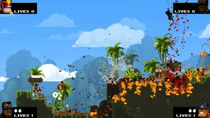 Broforce games digitais xbox one series x|s