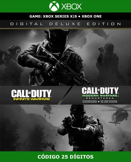 Call of Duty: Infinite Warfare Deluxe Edition | Xbox | Código 25 Dígitos gamezzy xbox one series x|s