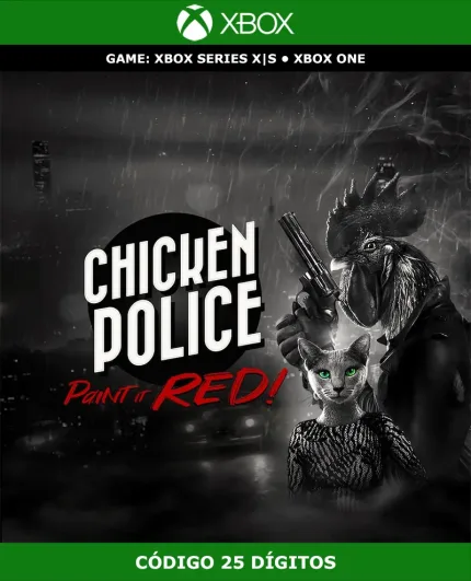 Chicken Police: Paint it RED! | Xbox | Código 25 Dígitos gamezzy xbox one series x|s