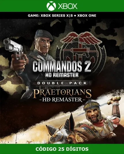 Commandos 2 & Praetorians: Hd Remaster Double Pack | Xbox | Código 25 Dígitos gamezzy xbox one series x|s