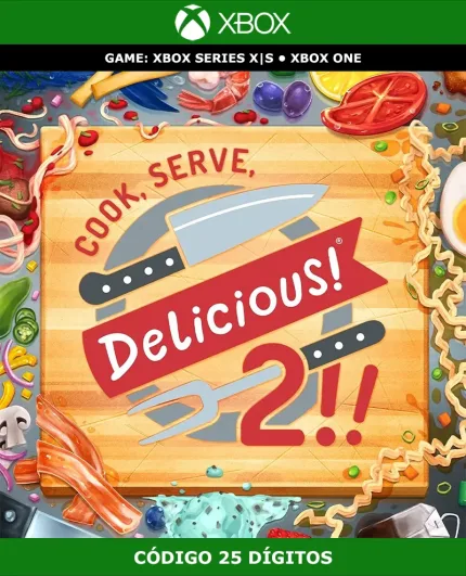 Cook, Serve, Delicious! 2!! | Xbox | Código 25 Dígitos gamezzy xbox one series x|s
