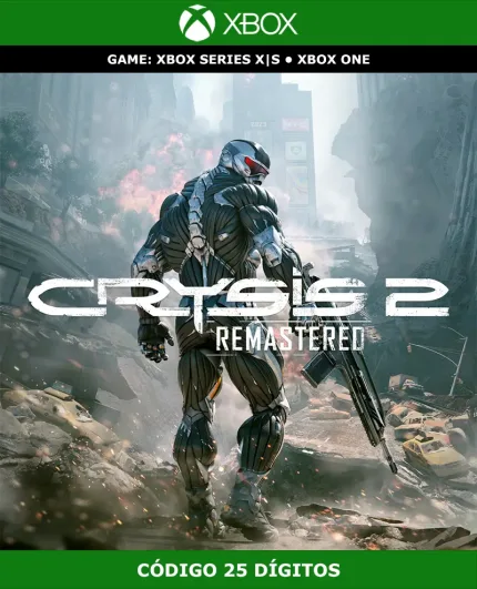 Crysis 2 Remastered | Xbox | Código 25 Dígitos gamezzy xbox one series x|s