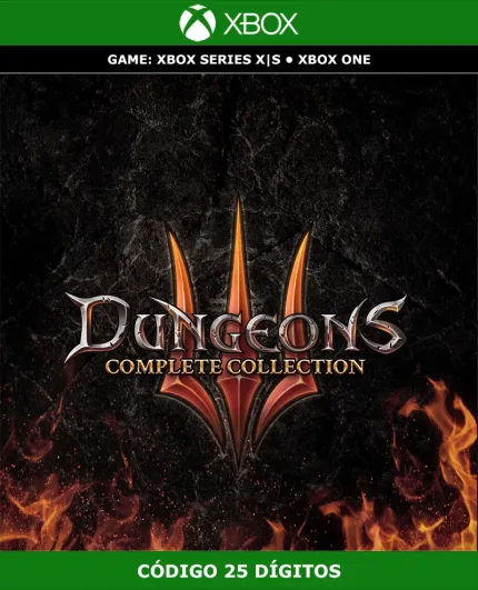 Dungeons 3 Complete Collection | Xbox | Código 25 Dígitos