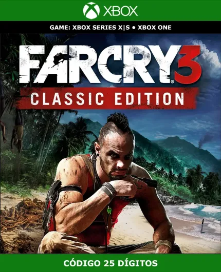 Far Cry 3 Classic Edition | Xbox | Código 25 Dígitos