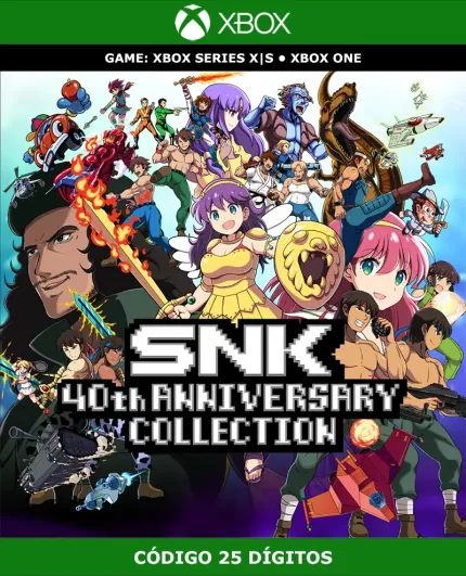 SNK 40th Anniversary Collection | Xbox | Código 25 Dígitos