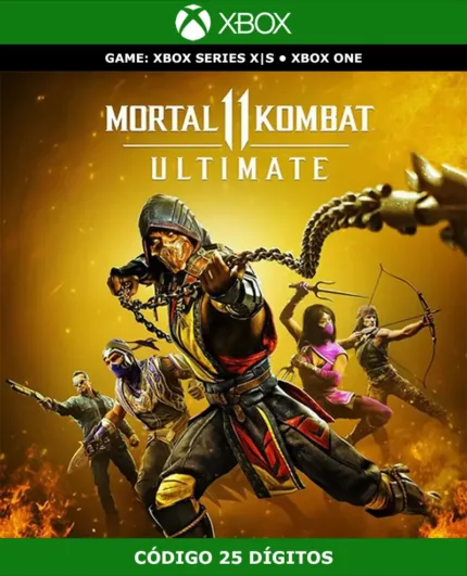 Mortal Kombat 11 Ultimate Edition | XBOX | Código 25 Dígitos