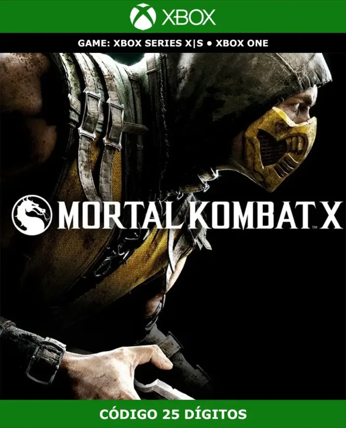 Mortal Kombat X | XBOX | Código 25 Dígitos