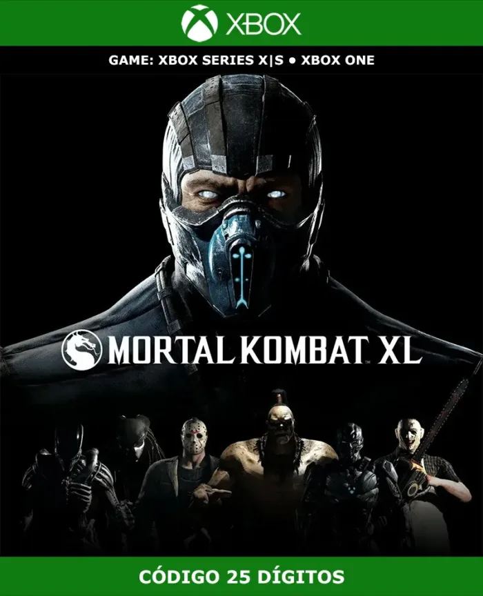 Mortal Kombat XL | XBOX | Código 25 Dígitos