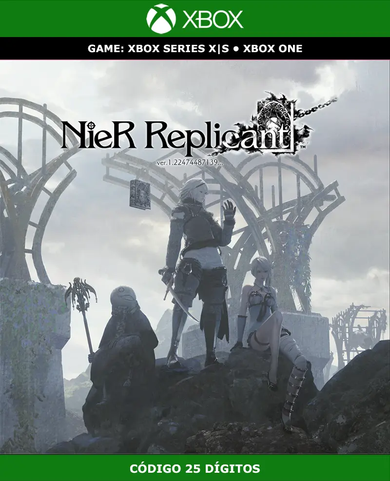 NieR Replicant ver.1.22474487139... | Xbox | Código 25 Dígitos