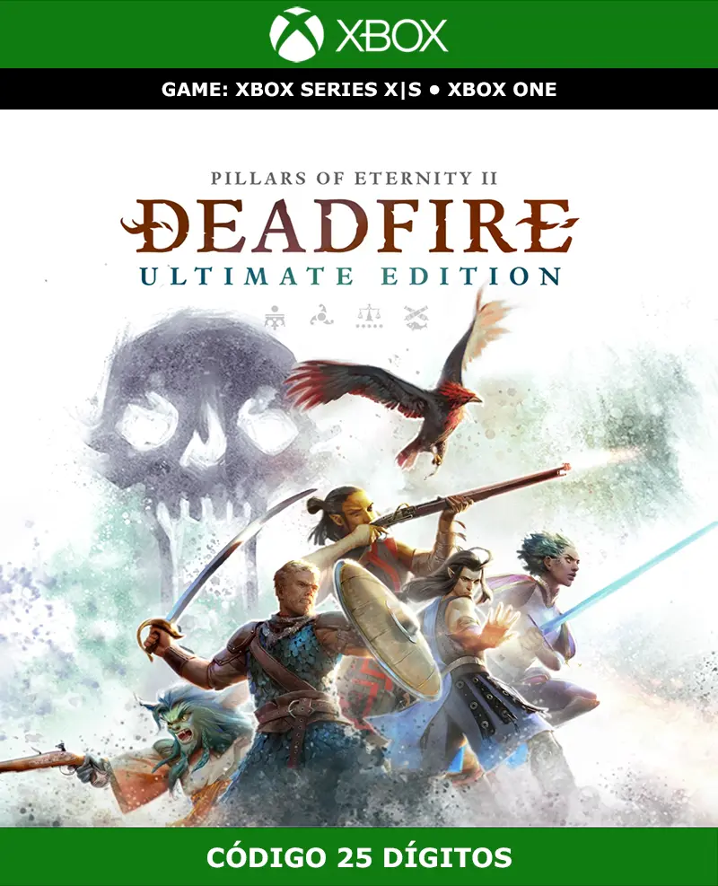 Pillars of Eternity II: Deadfire Ultimate Edition | Xbox | Código 25 Dígitos