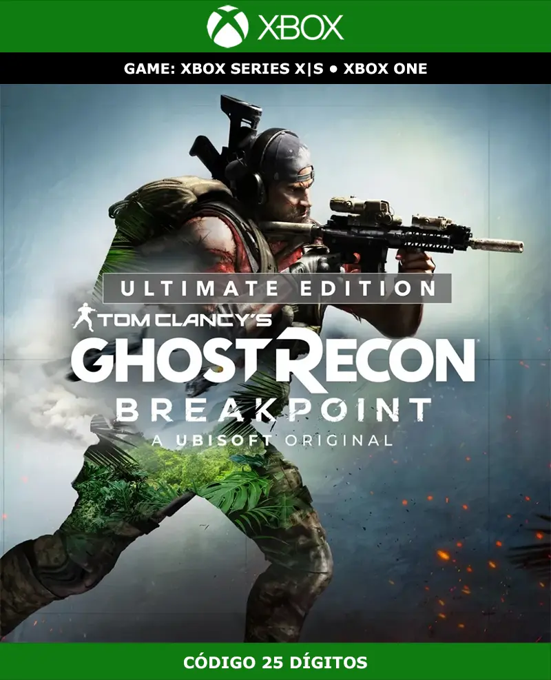 Tom Clancy's Ghost Recon: Breakpoint Ultimate Edition | Xbox | Código 25 Dígitos